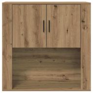 Стенен шкаф с рафт дъб артизан 80 x 33 x 80 см Инженерно дърво