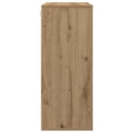 Стенен шкаф с рафт дъб артизан 80 x 33 x 80 см Инженерно дърво