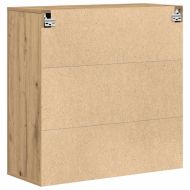 Стенен шкаф с рафт дъб артизан 80 x 33 x 80 см Инженерно дърво