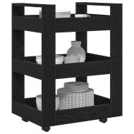 Кухненска количка Черния дъб 60 x 45 x 80 см Инженерно дърво