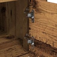 Кухненска количка Старо дърво 60 x 45 x 80 см Инженерно дърво