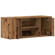 ТВ шкаф Старо дърво 100 x 35 x 40 см Инженерно дърво