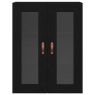 Стенен шкаф Черния дъб 69,5 x 34 x 90 см Инженерно дърво