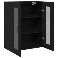 Стенен шкаф Черния дъб 69,5 x 34 x 90 см Инженерно дърво