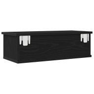 Стенен шкаф Черния дъб 60 x 26 x 18,5 см Инженерно дърво