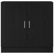 Шкаф за книги Черния дъб 82,5 x 30,5 x 80 см Инженерно дърво