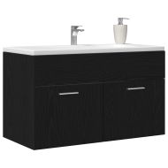 Шкаф за мивка Черния дъб 38,5 x 100 x 46 см Инженерно дърво