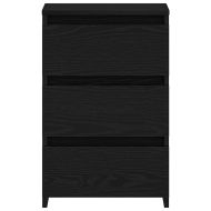 Нощен шкаф Черния дъб 40 x 35 x 62,5 см Инженерно дърво