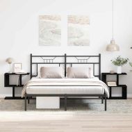 Нощен шкаф 2 pcs Черния дъб 50 x 30 x 51,5 см Инженерно дърво