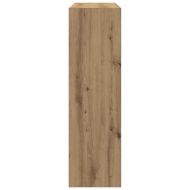 Шкаф за книги 3 нива 100 x 30 x 103 см Инженерна дървесина