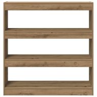Шкаф за книги 3 нива 100 x 30 x 103 см Инженерна дървесина
