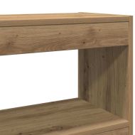 Шкаф за книги 3 нива 100 x 30 x 103 см Инженерна дървесина