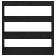 Шкаф за книги Черния дъб 100 x 30 x 103 см Инженерно дърво