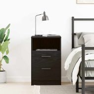 Нощен шкаф Черния дъб 40 x 35 x 65 см Инженерно дърво