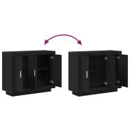 Служебен шкаф Черния дъб 92 x 35 x 75 см Инженерно дърво