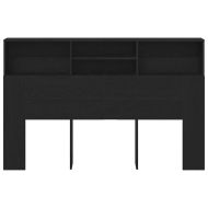 Табла за легло Черния дъб 160 x 19 x 103,5 cm Инженерно дърво