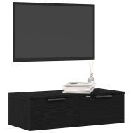 Стенен шкаф Черния дъб 68 x 30 x 20 см Инженерно дърво