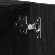 Стенен шкаф Черния дъб 60 x 30 x 70 см Инженерно дърво