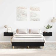 Рамка за легло Черния дъб 193 x 123 x 25 см Инженерно дърво