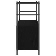 Рафт за книги 80 x 30 x 78,5 см Инженерна дървесина Черния дъб