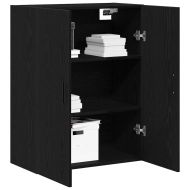 Стенно монтиран шкаф Черния дъб 69,5 x 34 x 90 см