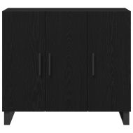 Служебен шкаф Черния дъб 90 x 34 x 80 см Инженерно дърво