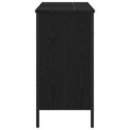 Шкаф за мивка в баня Черния дъб 80 x 30 x 60 cm Инженерно дърво