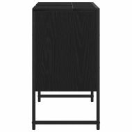 Шкаф за мивка в баня Черния дъб 60 x 30 x 60 cm Инженерно дърво