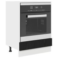 Висящ шкаф Черния дъб 60 x 46 x 81,5 см Инженерно дърво