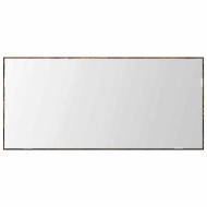 Огледало Кафяво 80 x 37 см Стъкло и инжектирано дърво