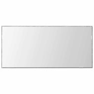 Огледало С LED лентисти светлини Светло сиво сонома 80 x 37 см