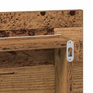 Огледало Старо дърво 80 x 37 см Стъкло и инжектирано дърво