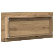 Огледало дъб артизан 80 x 37 см Стъкло и инжектирано дърво
