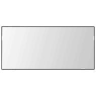 Огледало Черен дъб 80 x 37 см Стъкло и инжектирано дърво