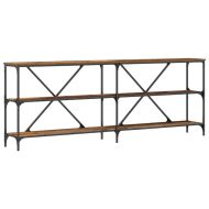 Конзолна маса Старо дърво 200 x 30 x 75 см Инженерно дърво