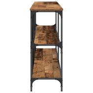 Конзолна маса Старо дърво 200 x 30 x 75 см Инженерно дърво