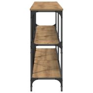 Конзолна маса Дъб Артизан 200 x 30 x 75 см Инженерно дърво