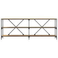 Конзолна маса Дъб Артизан 200 x 30 x 75 см Инженерно дърво