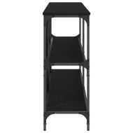 Конзолна маса Черния дъб 200 x 30 x 75 см Инженерно дърво
