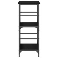 Рафт за книги 2 нива 50 x 33 x 82 см Инженерна дървесина