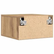 Нощен шкаф 2 бр. 35 x 35 x 20 см Инженерна дървесина Дъб