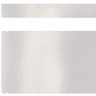 Ограда за трева 4 pcs Сребрист 450 x 0.05 x 15 см