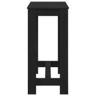 Бар маса Черния дъб 102 x 50 x 103.5 см Инженерно дърво