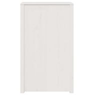 Кухненски шкаф с рафт Бяло 55 x 55 x 92 cm Солидно борово дърво