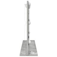 Огледало за грим Правоъгълна Циментено сиво 80 x 55 x 18 см