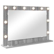 Огледало за грим Правоъгълна Сив Сонома 80 x 55 x 18 см