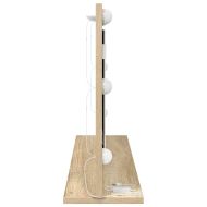 Огледало за грим Правоъгълна Сонома дъб 80 x 45 x 18 см