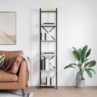 Рафт за книги Сонома дъб 40 x 30 x 189,5 см Инженерно дърво