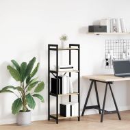 Рафт за книги Сонома дъб 40 x 30 x 85 см Инженерно дърво