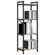 Рафт за книги Сонома дъб 40 x 30 x 119 см Инженерно дърво